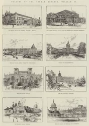 Paläste des deutschen Kaisers Wilhelm II